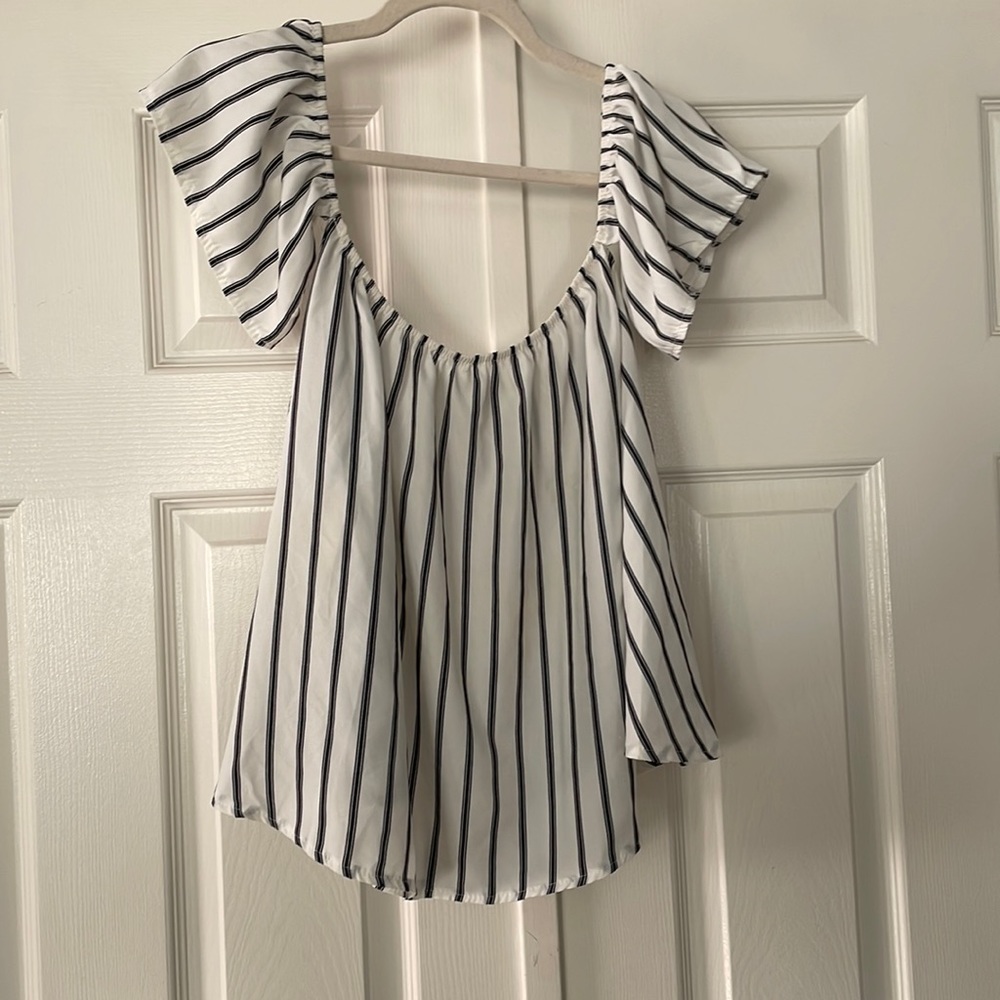 Purple Month medium flowy blouse